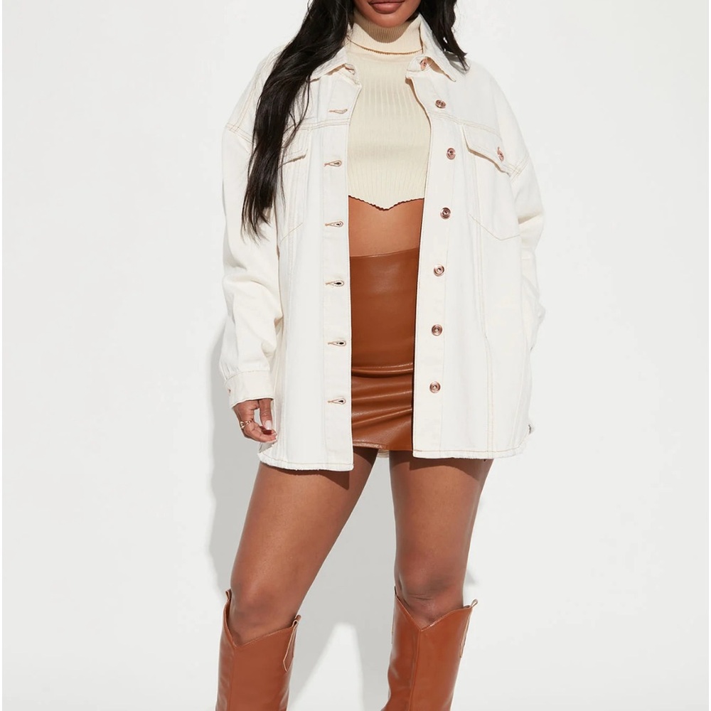 NWT Oversized Shacket Jacket NWT - image 1